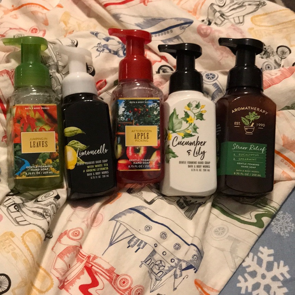 Bath and body works foam soap